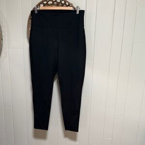 Three Dots Black Ankle-Length Pants